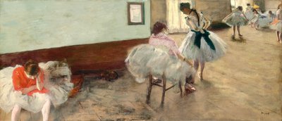 The Dance Lesson, c.1879 by Edgar Degas